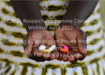 Webinar: Developing a Typology of Private Healthcare Providers
