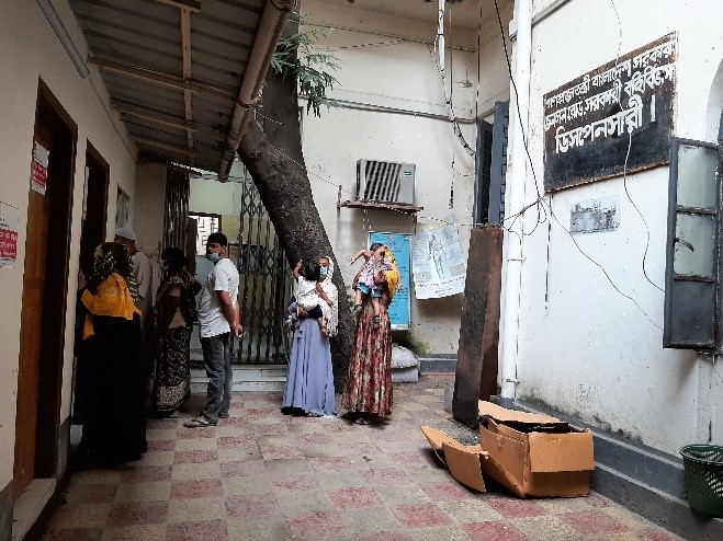 Dispensary in catchment area