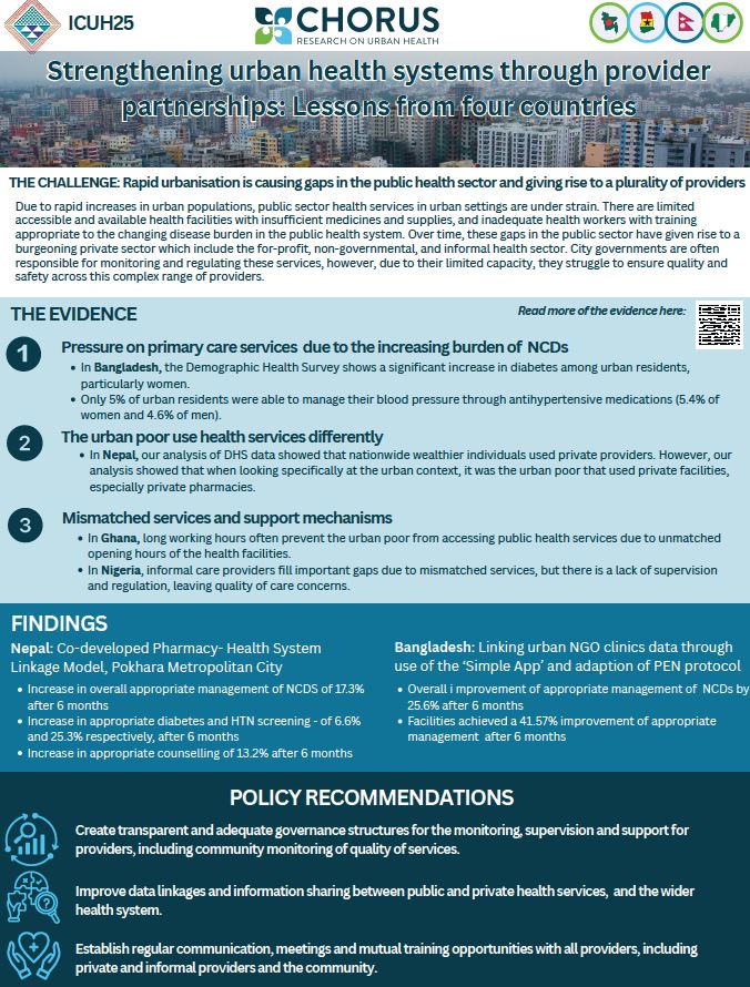 ICUH poster snip strengthening health systems